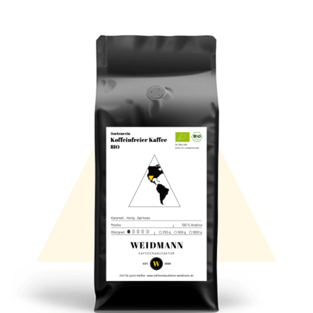 Koffeinfreier Kaffee BIO Mexiko