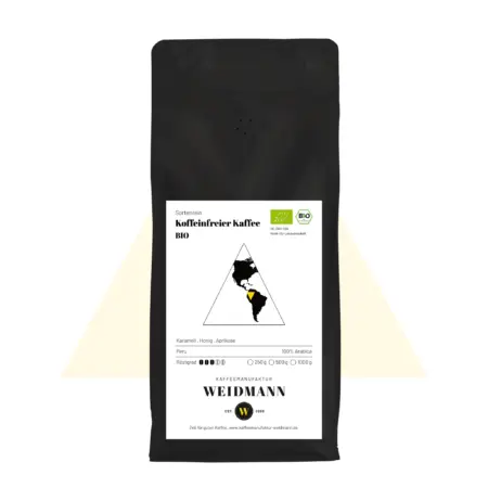 Koffeinfreier Kaffee BIO Mexiko
