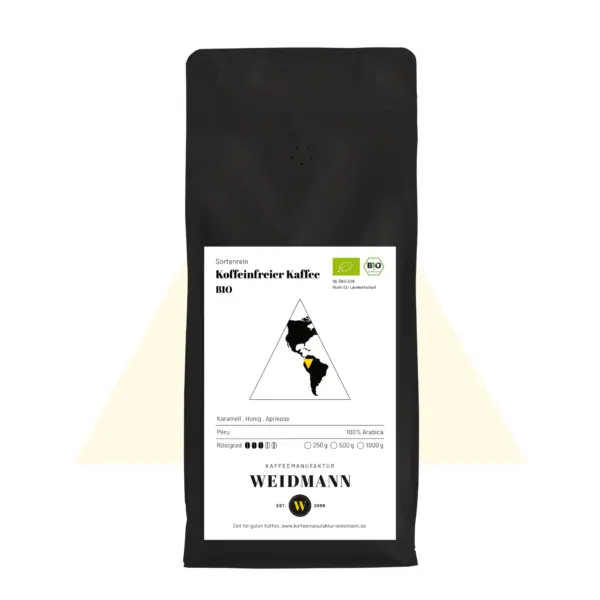 Koffeinfreier Kaffee BIO Mexiko